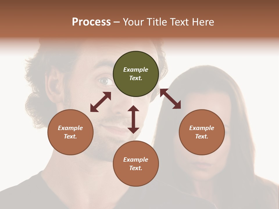 Innocent Fighting Partner PowerPoint Template
