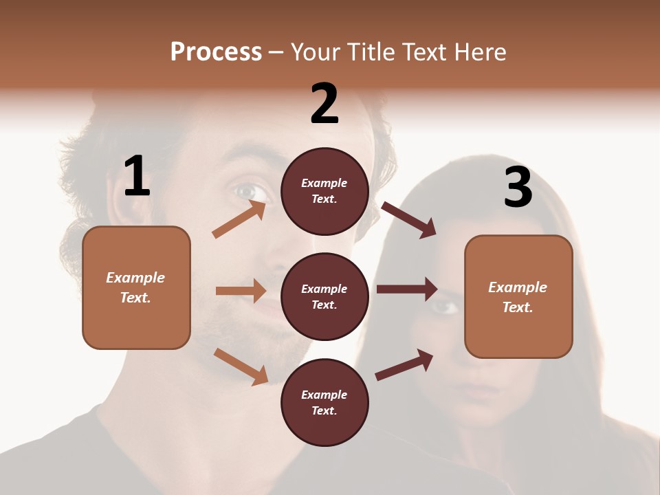 Innocent Fighting Partner PowerPoint Template