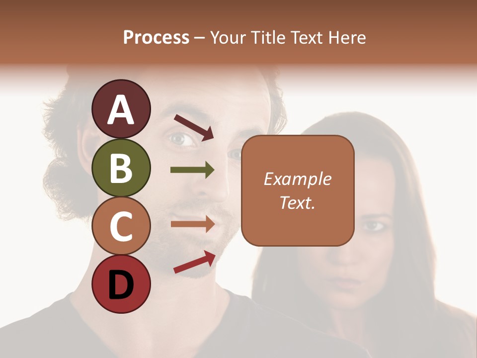 Innocent Fighting Partner PowerPoint Template