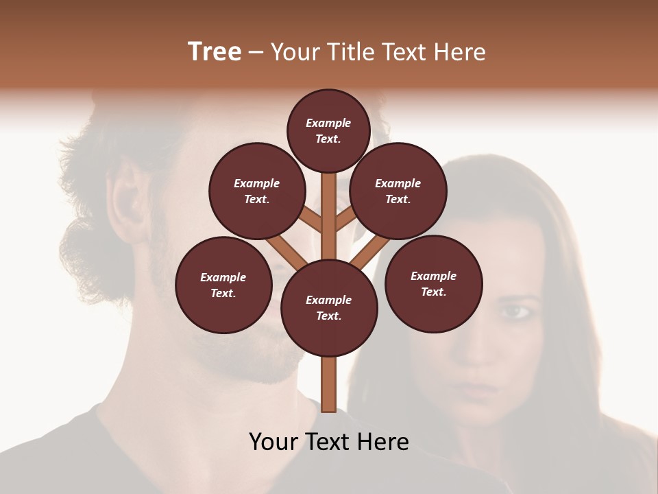 Innocent Fighting Partner PowerPoint Template