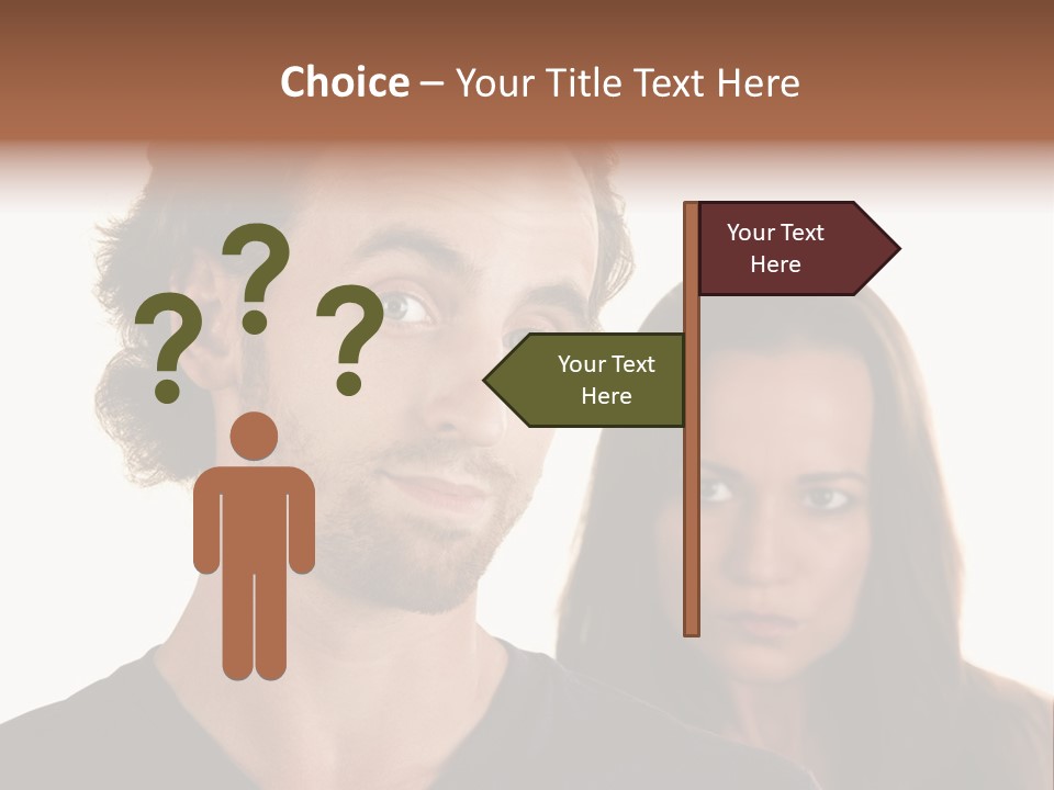Innocent Fighting Partner PowerPoint Template