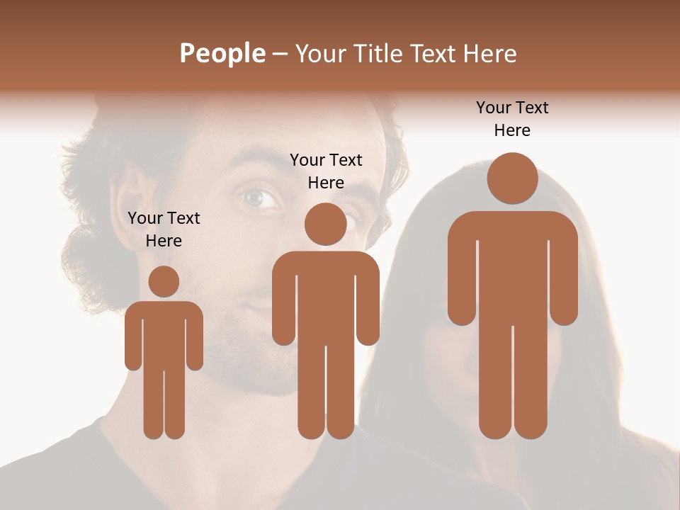 Innocent Fighting Partner PowerPoint Template