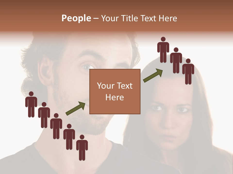 Innocent Fighting Partner PowerPoint Template
