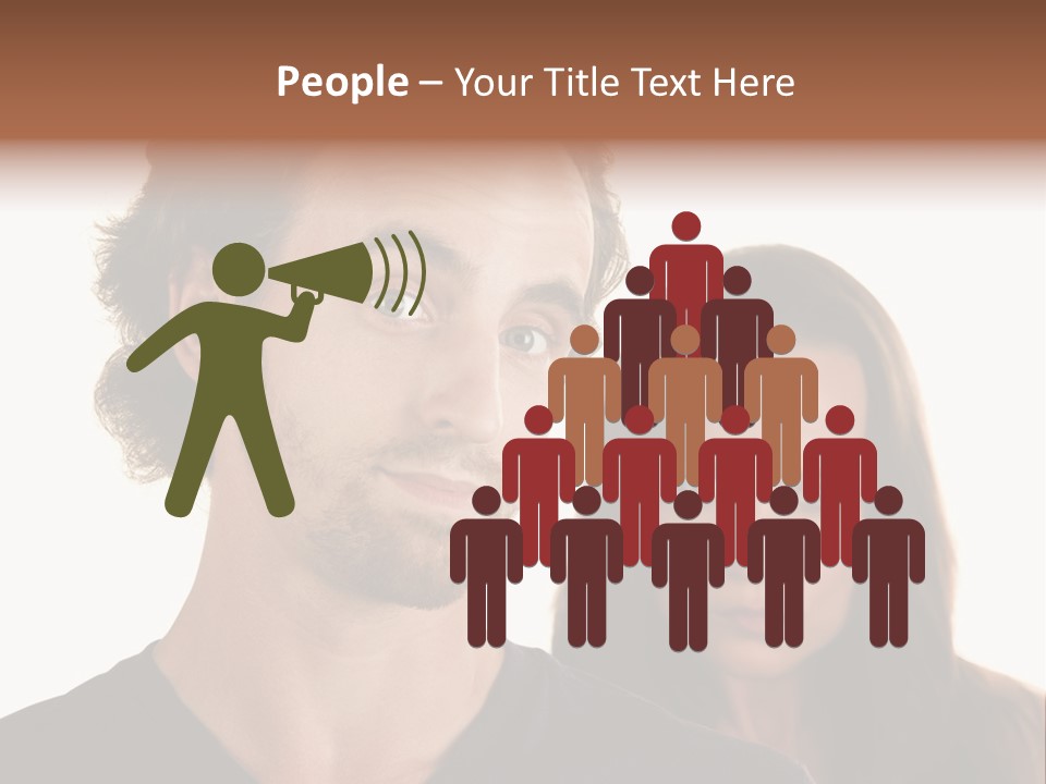 Innocent Fighting Partner PowerPoint Template