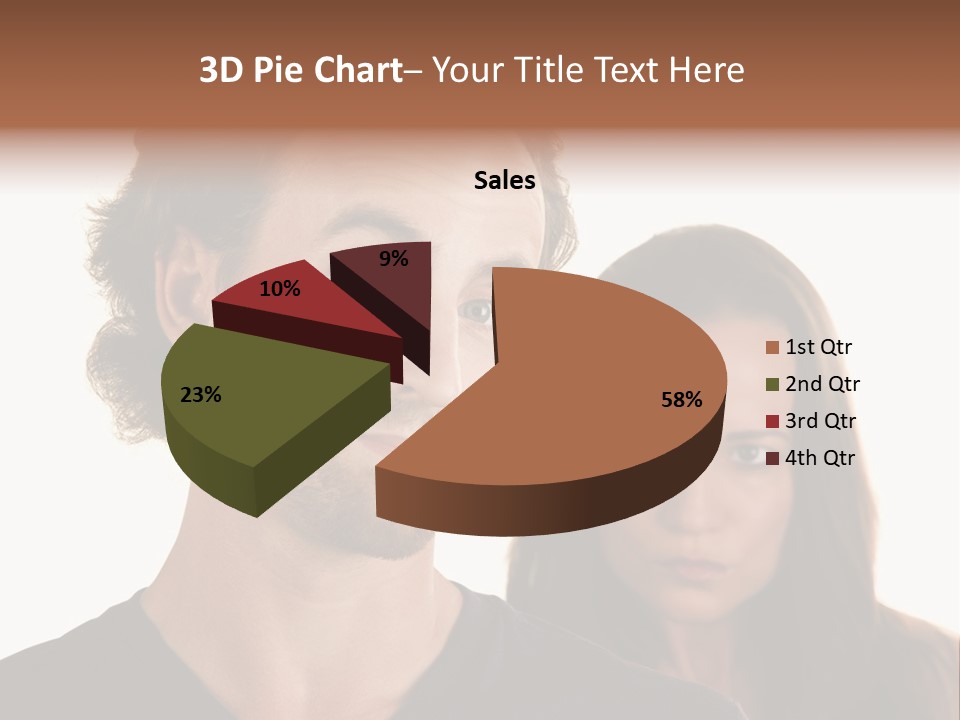 Innocent Fighting Partner PowerPoint Template