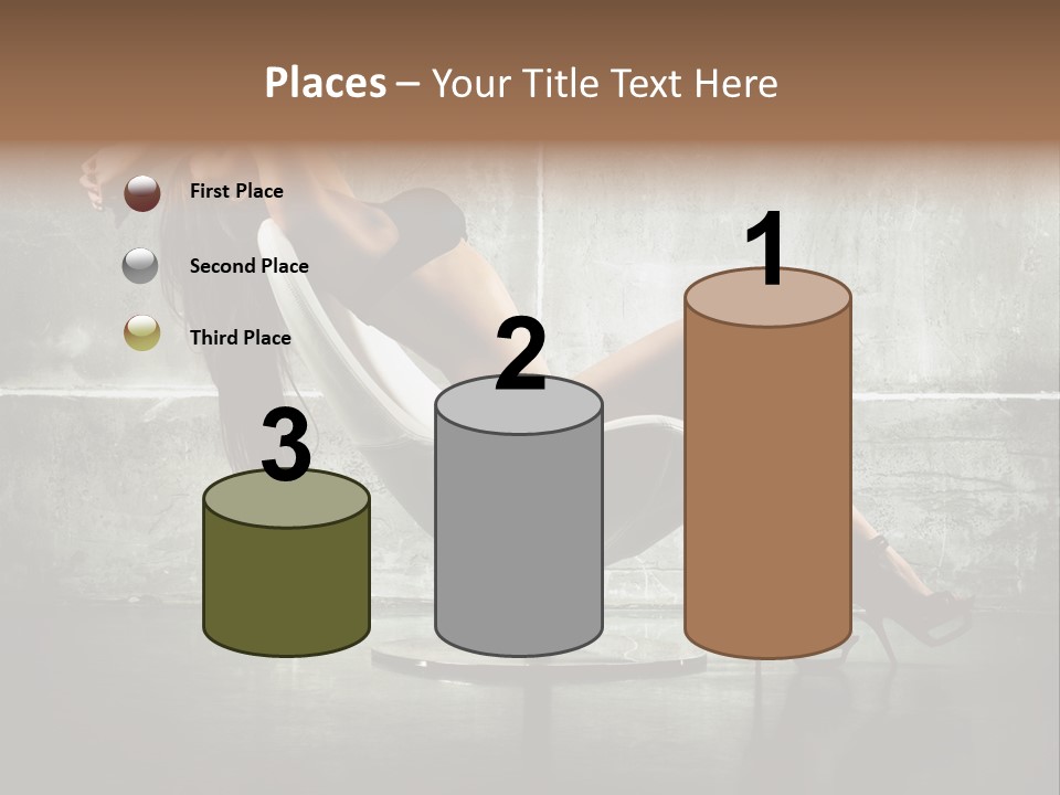 Fun Sport Little Man PowerPoint Template