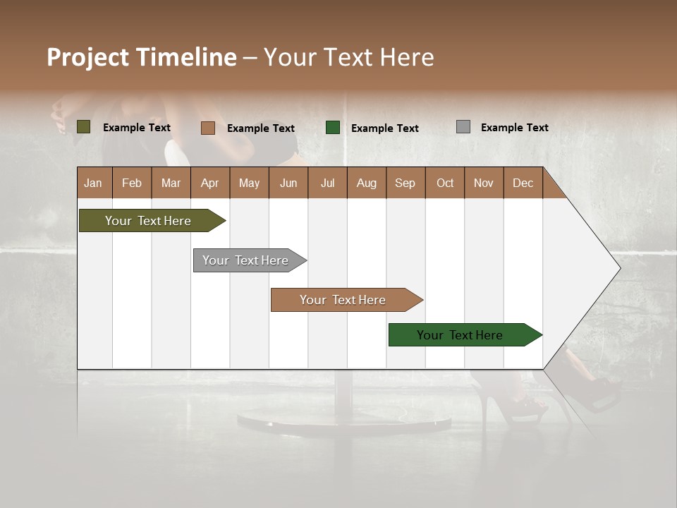 Fun Sport Little Man PowerPoint Template