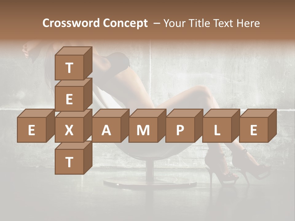 Fun Sport Little Man PowerPoint Template