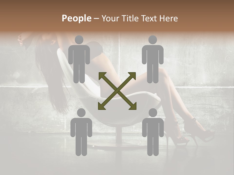 Fun Sport Little Man PowerPoint Template