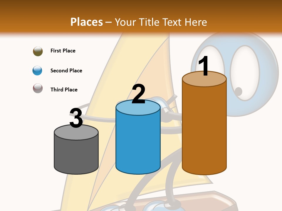 Fun Sport Little Man PowerPoint Template