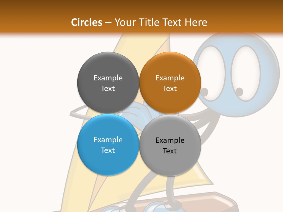 Fun Sport Little Man PowerPoint Template