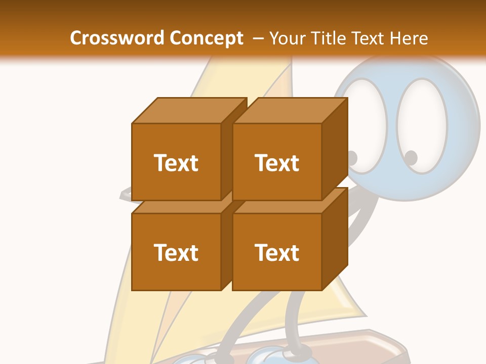 Fun Sport Little Man PowerPoint Template