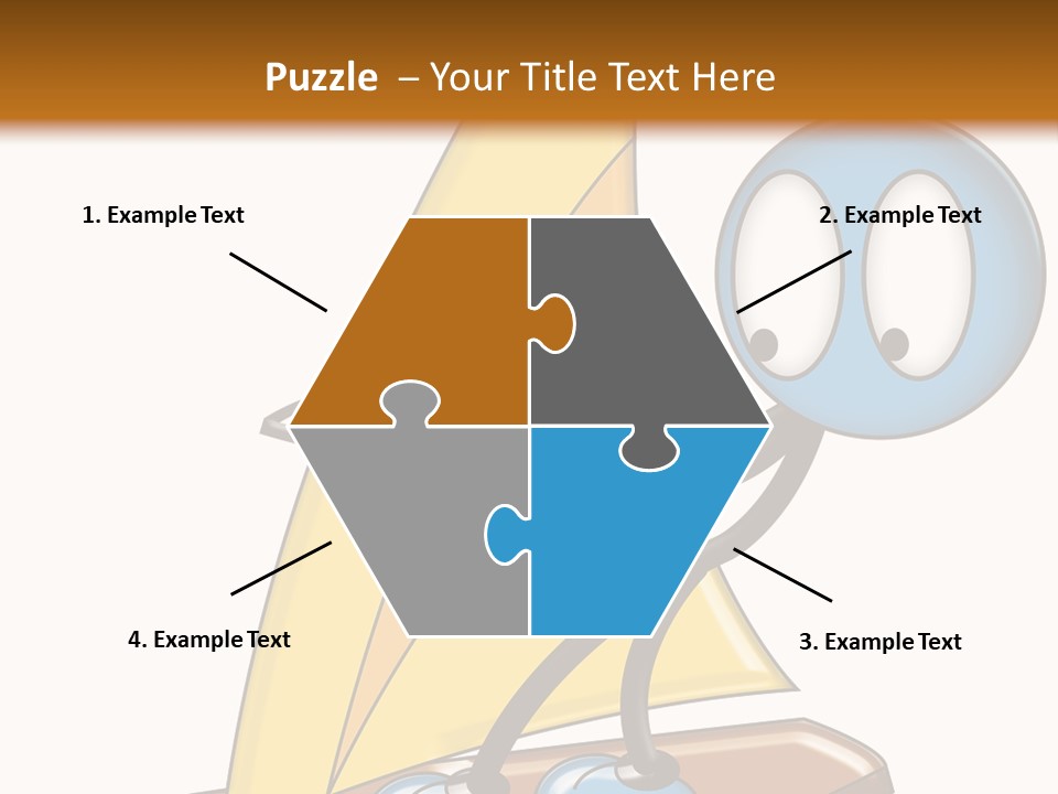 Fun Sport Little Man PowerPoint Template