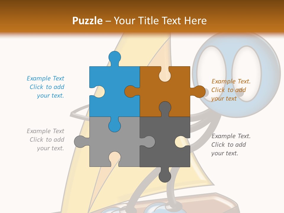 Fun Sport Little Man PowerPoint Template