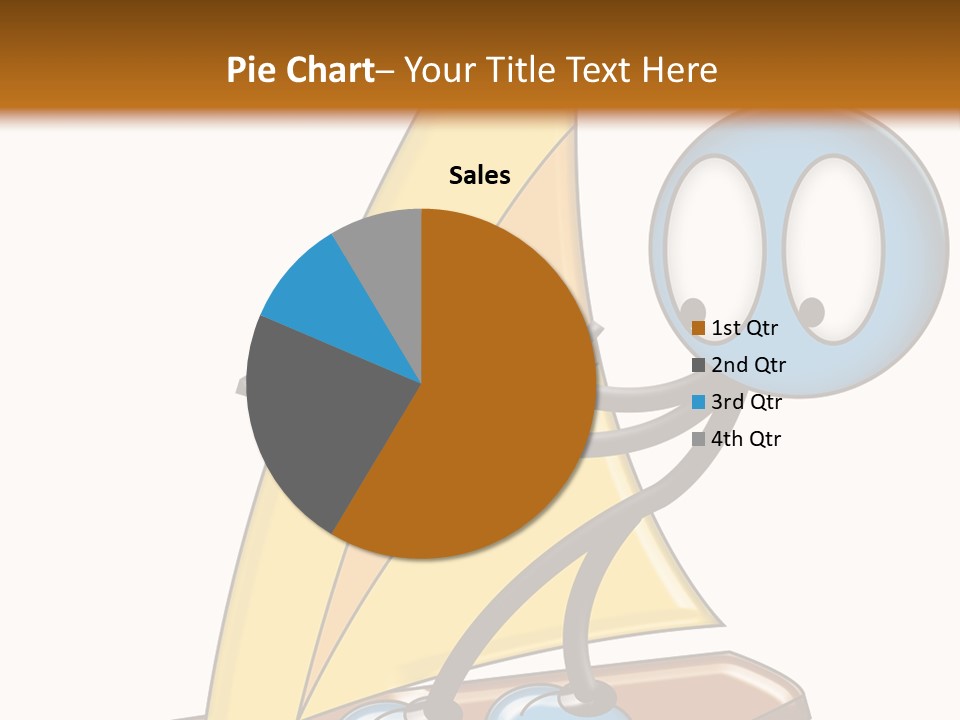 Fun Sport Little Man PowerPoint Template
