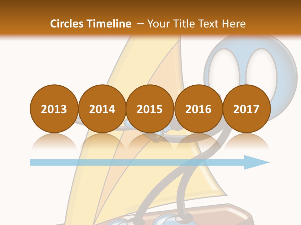 Fun Sport Little Man PowerPoint Template