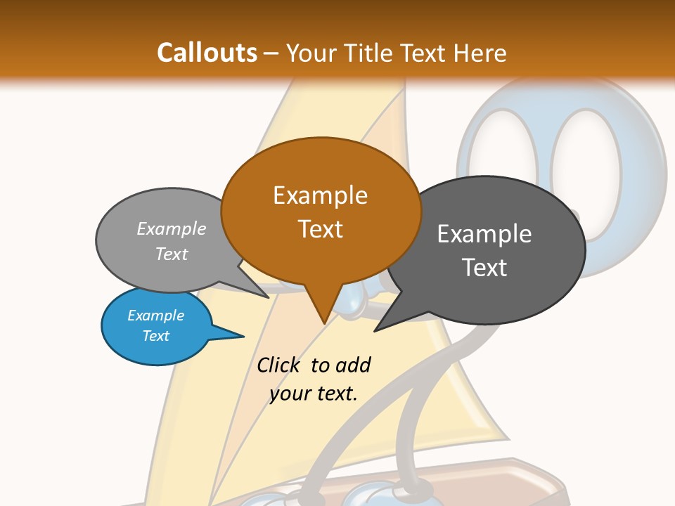 Fun Sport Little Man PowerPoint Template