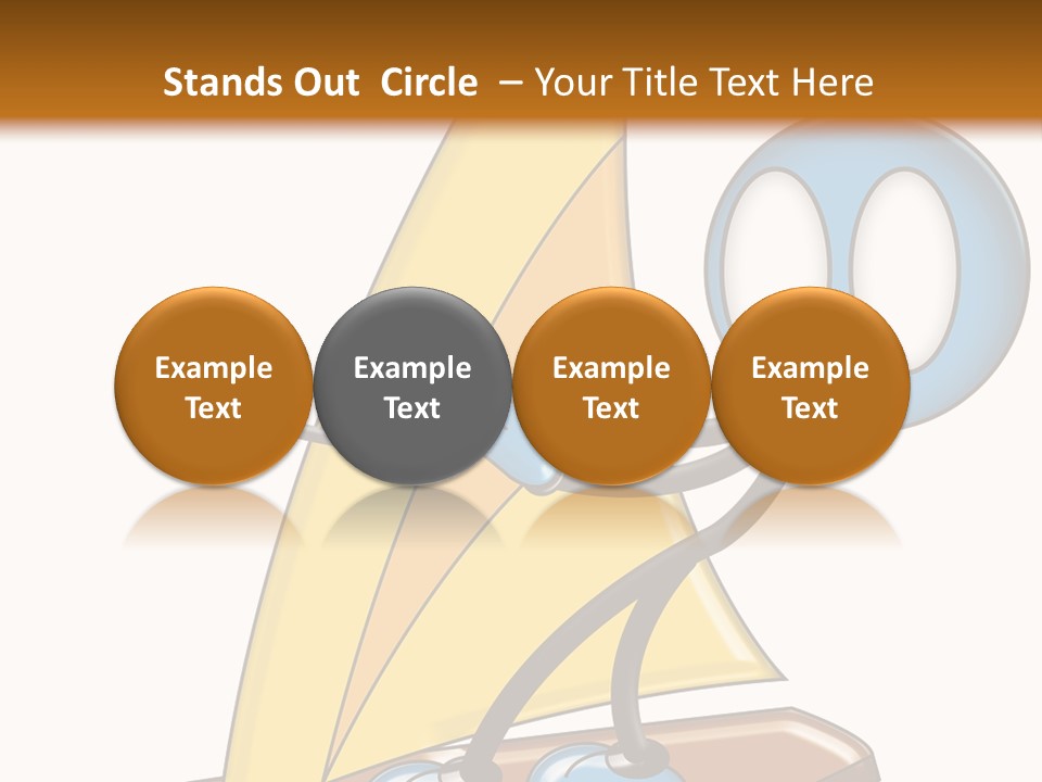 Fun Sport Little Man PowerPoint Template