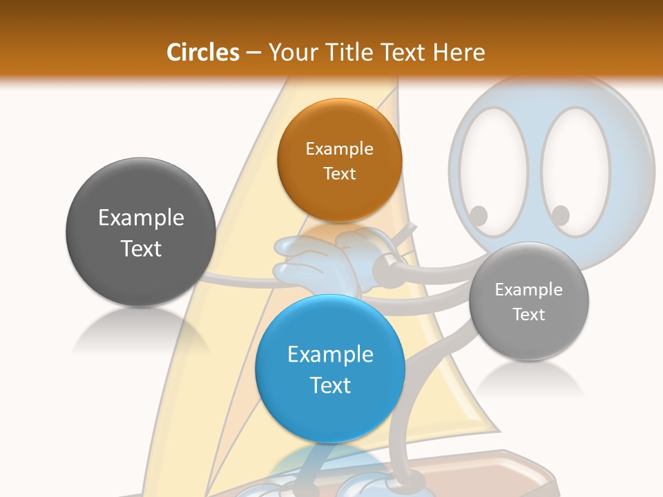 Fun Sport Little Man PowerPoint Template