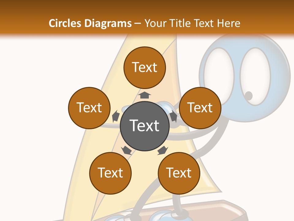 Fun Sport Little Man PowerPoint Template