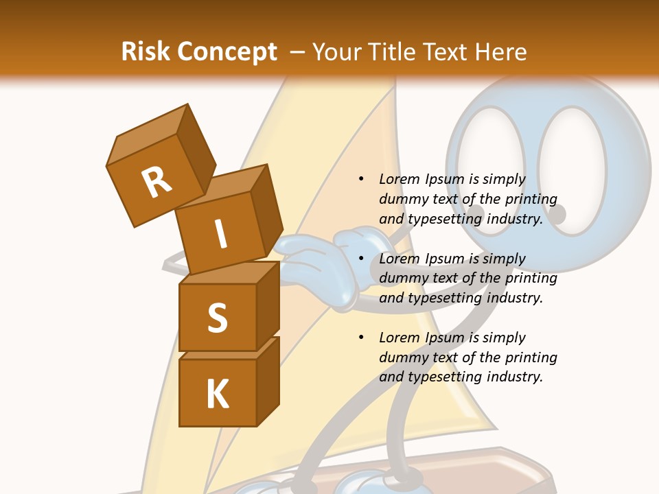 Fun Sport Little Man PowerPoint Template