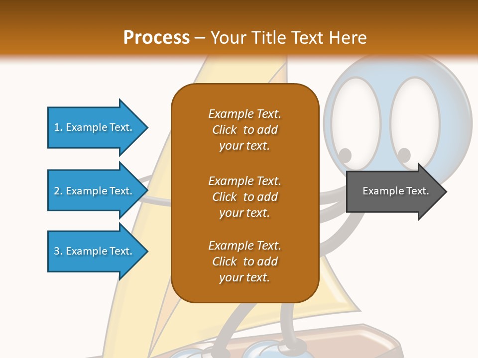 Fun Sport Little Man PowerPoint Template