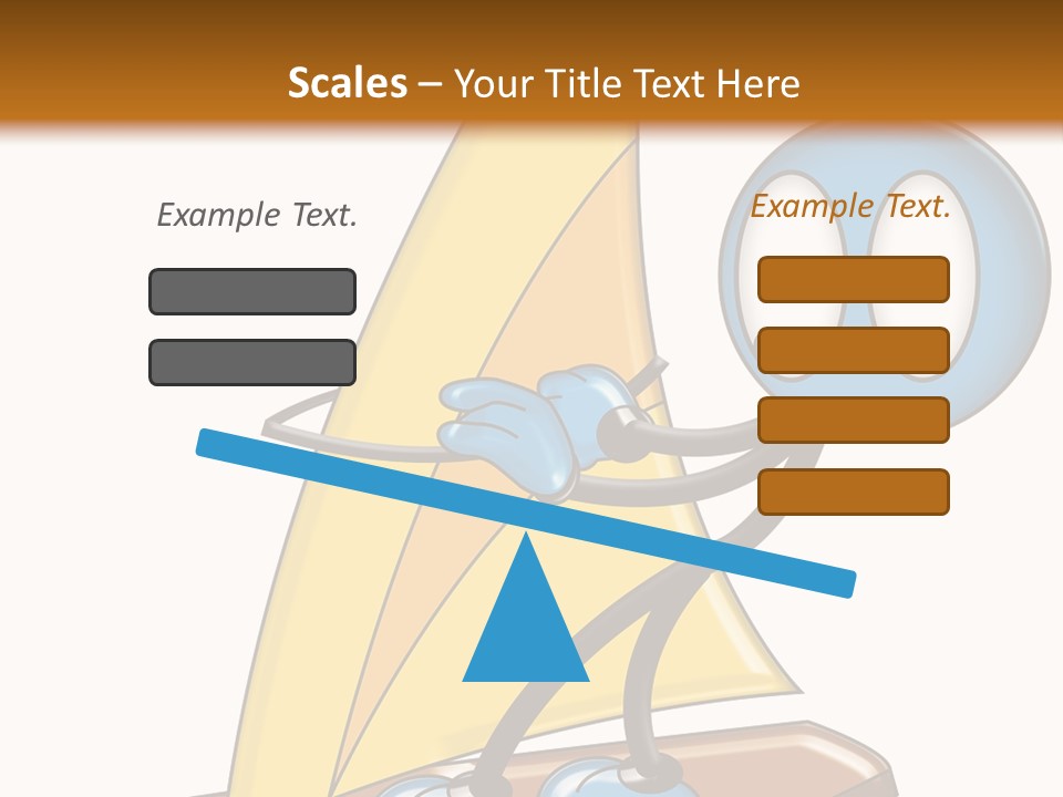 Fun Sport Little Man PowerPoint Template