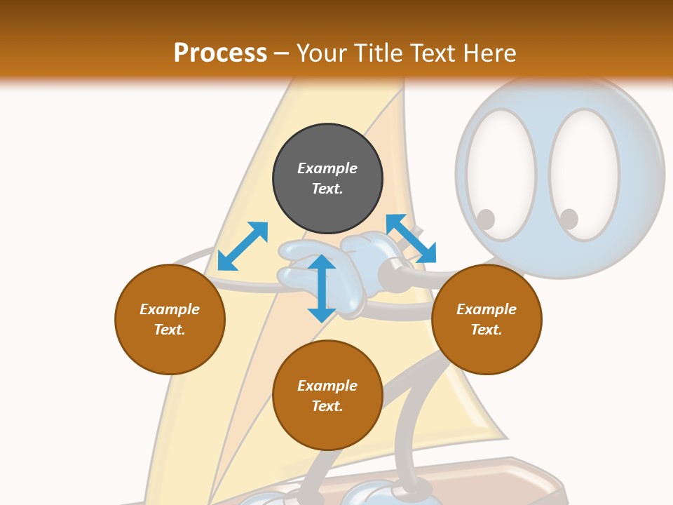 Fun Sport Little Man PowerPoint Template