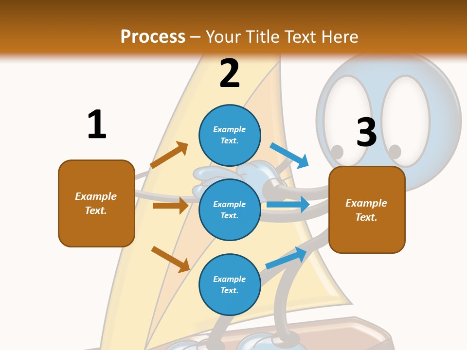 Fun Sport Little Man PowerPoint Template