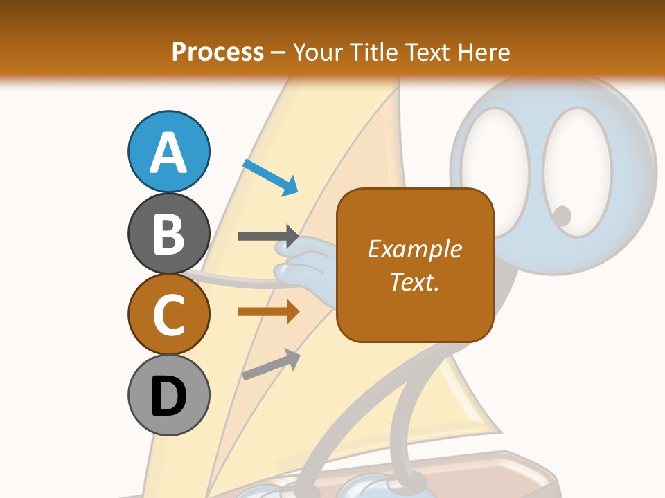 Fun Sport Little Man PowerPoint Template