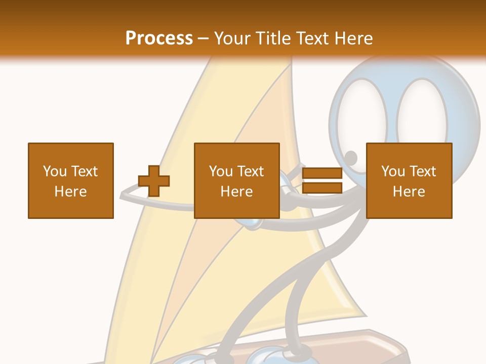 Fun Sport Little Man PowerPoint Template