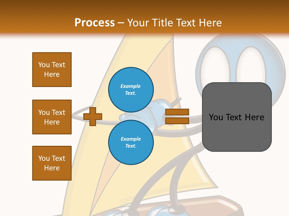 Fun Sport Little Man PowerPoint Template