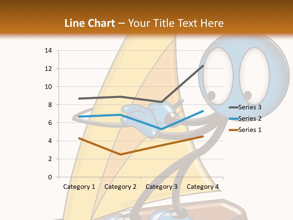 Fun Sport Little Man PowerPoint Template