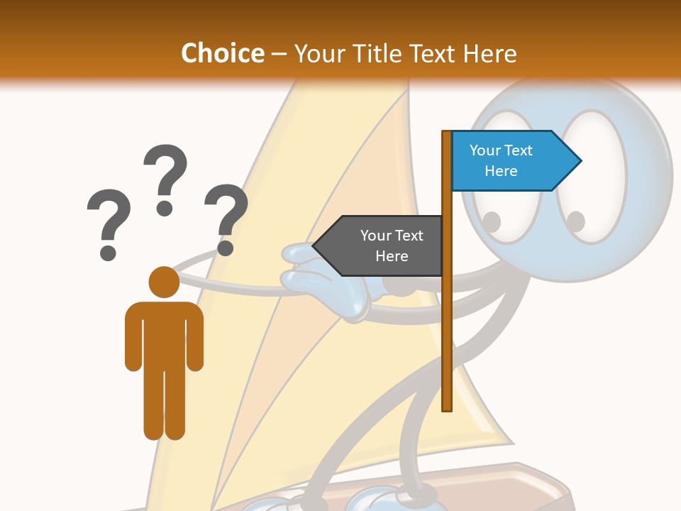 Fun Sport Little Man PowerPoint Template