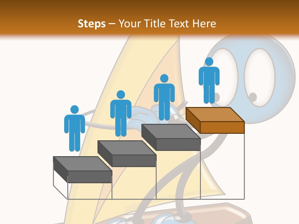 Fun Sport Little Man PowerPoint Template