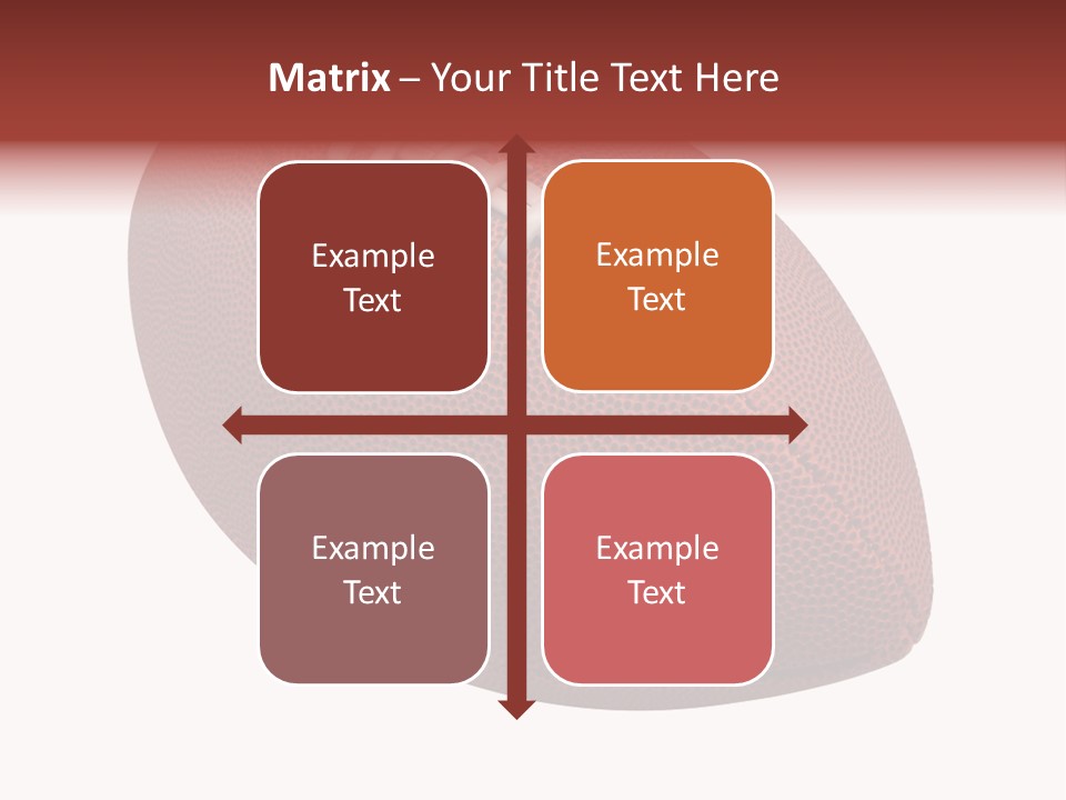 Fun College Footbal Tradition PowerPoint Template