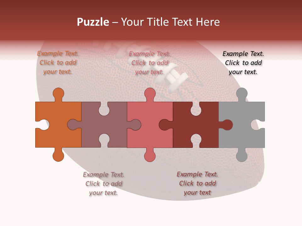 Fun College Footbal Tradition PowerPoint Template