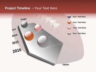 Fun College Footbal Tradition PowerPoint Template