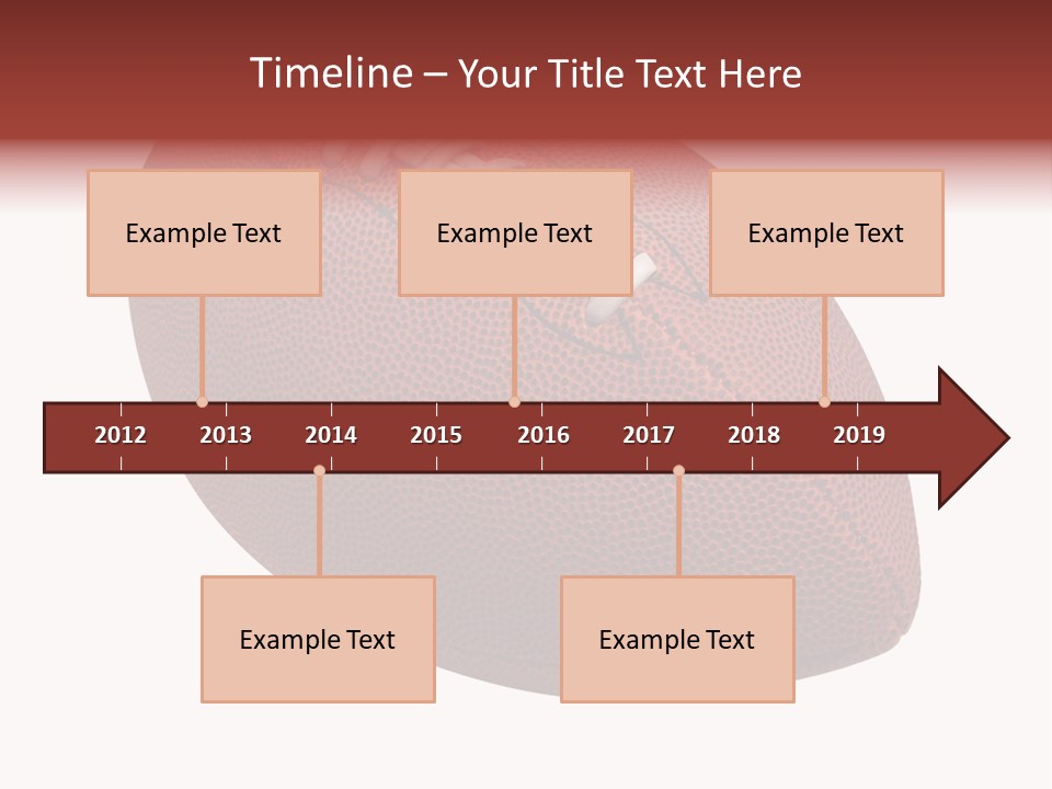 Fun College Footbal Tradition PowerPoint Template
