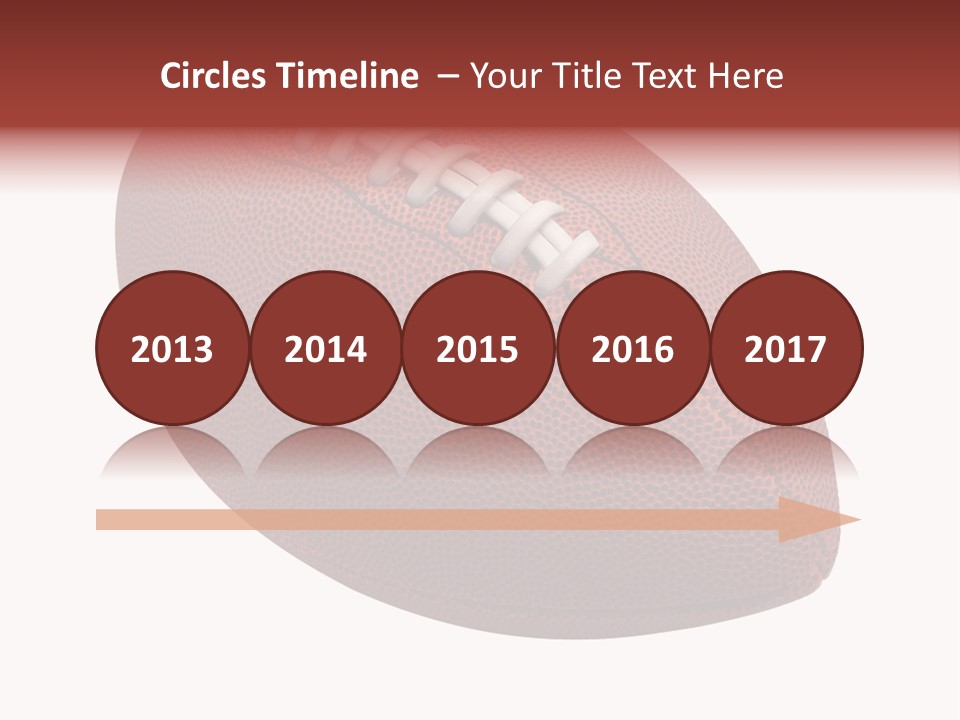 Fun College Footbal Tradition PowerPoint Template