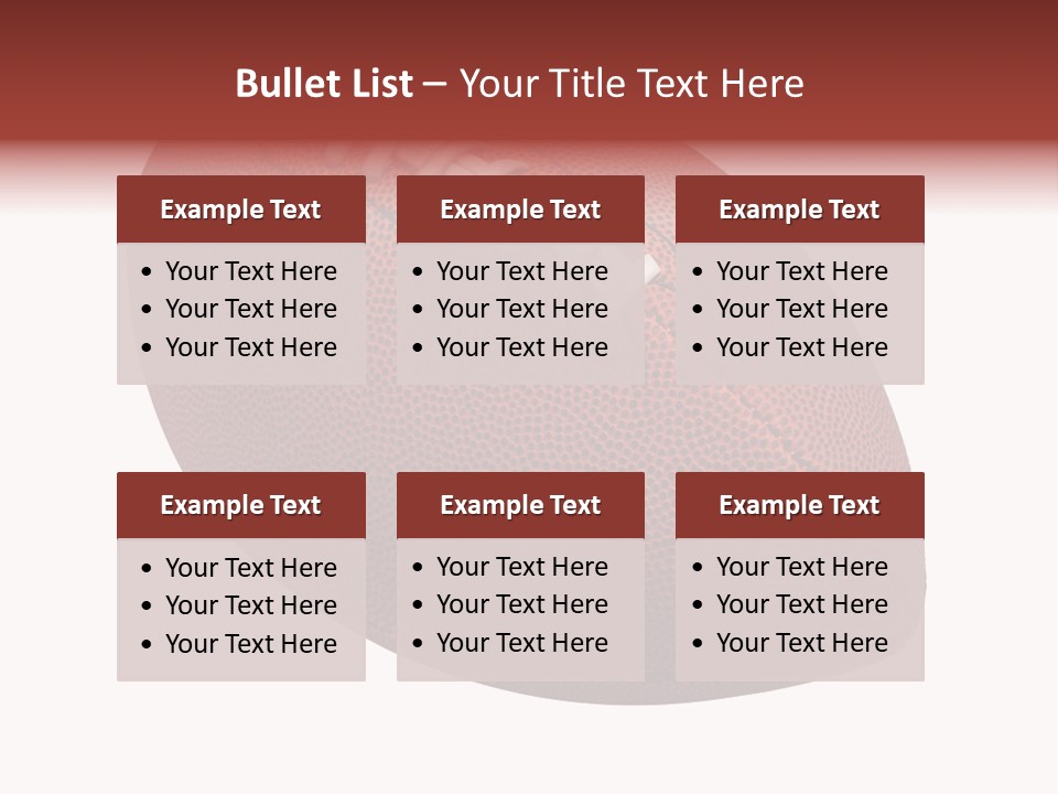 Fun College Footbal Tradition PowerPoint Template