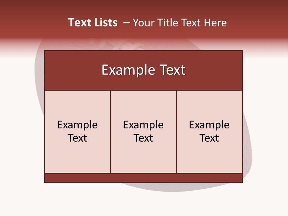 Fun College Footbal Tradition PowerPoint Template