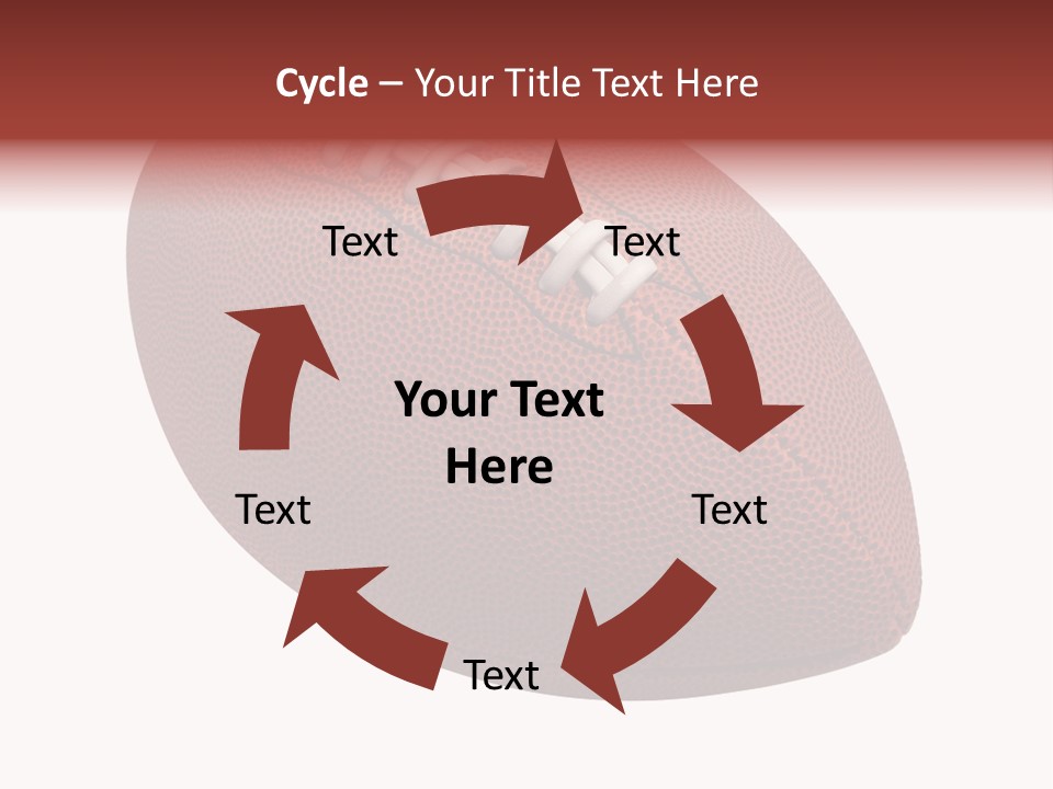 Fun College Footbal Tradition PowerPoint Template