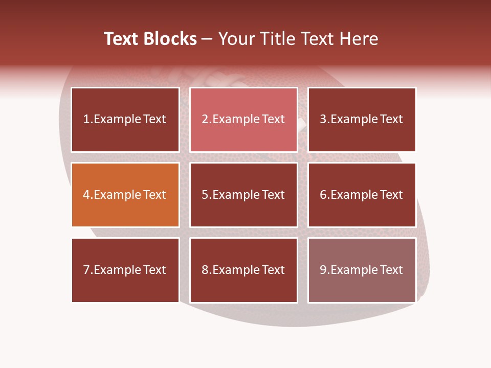 Fun College Footbal Tradition PowerPoint Template