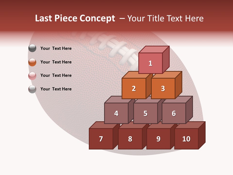 Fun College Footbal Tradition PowerPoint Template