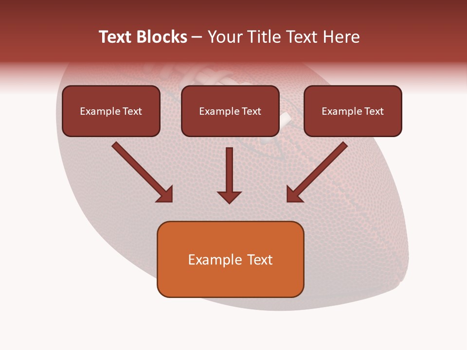 Fun College Footbal Tradition PowerPoint Template