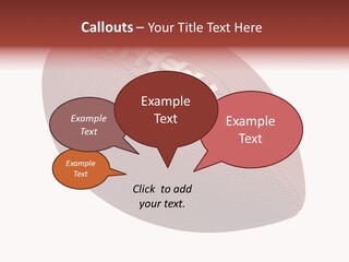 Fun College Footbal Tradition PowerPoint Template