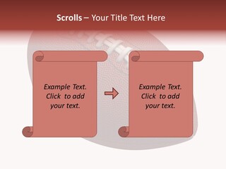 Fun College Footbal Tradition PowerPoint Template