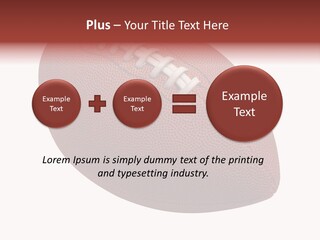 Fun College Footbal Tradition PowerPoint Template