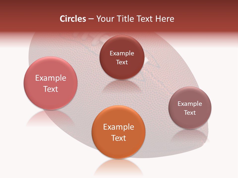 Fun College Footbal Tradition PowerPoint Template